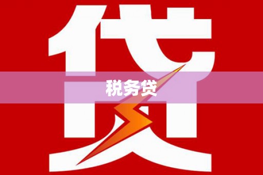 雾峰税务贷