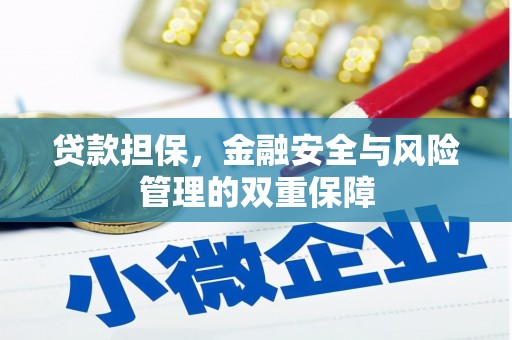 雾峰贷款担保，金融安全与风险管理的双重保障