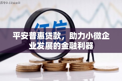 雾峰平安普惠贷款，助力小微企业发展的金融利器