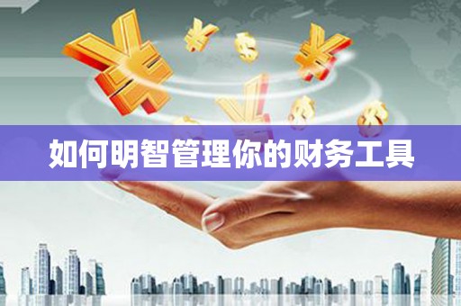雾峰如何明智管理你的财务工具