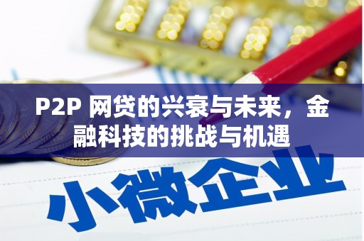 雾峰P2P 网贷的兴衰与未来，金融科技的挑战与机遇