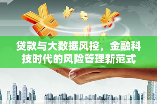 雾峰贷款与大数据风控，金融科技时代的风险管理新范式