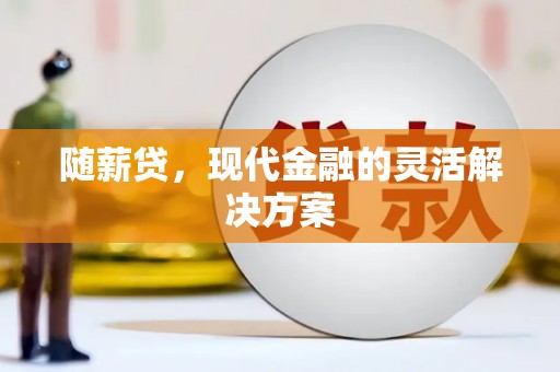 雾峰随薪贷，现代金融的灵活解决方案