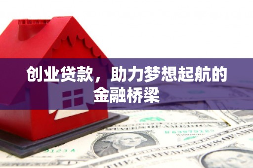 雾峰创业贷款，助力梦想起航的金融桥梁