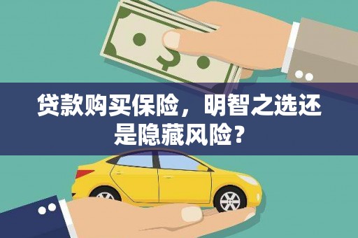 雾峰贷款购买保险，明智之选还是隐藏风险？
