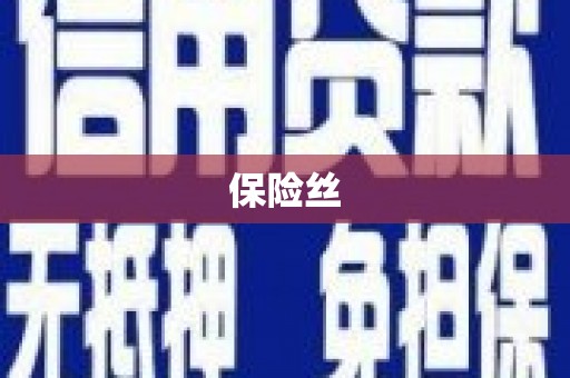 雾峰保险丝