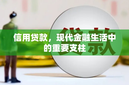 雾峰信用贷款，现代金融生活中的重要支柱