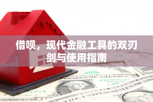 雾峰借呗，现代金融工具的双刃剑与使用指南