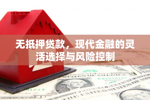 雾峰无抵押贷款，现代金融的灵活选择与风险控制