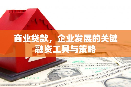 雾峰商业贷款，企业发展的关键融资工具与策略