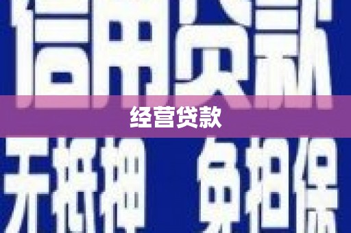 雾峰经营贷款