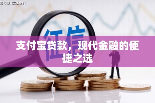 雾峰支付宝贷款，现代金融的便捷之选