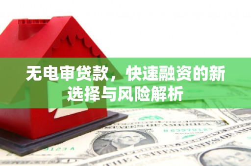 雾峰无电审贷款，快速融资的新选择与风险解析