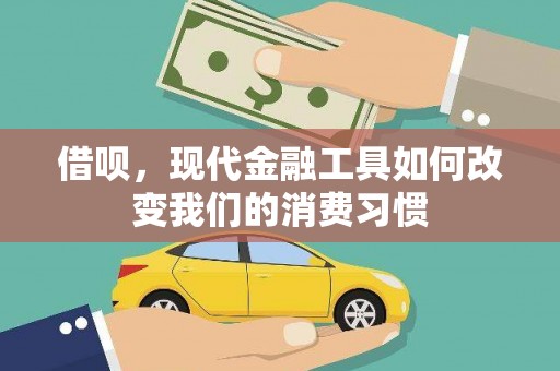 雾峰借呗，现代金融工具如何改变我们的消费习惯