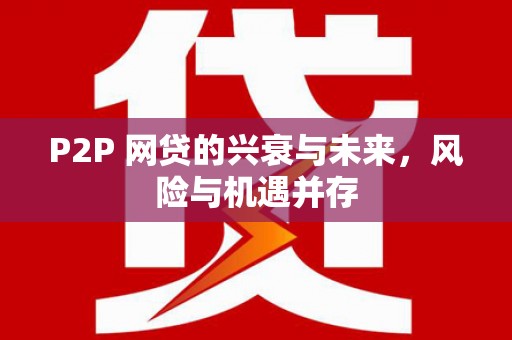 雾峰P2P 网贷的兴衰与未来，风险与机遇并存