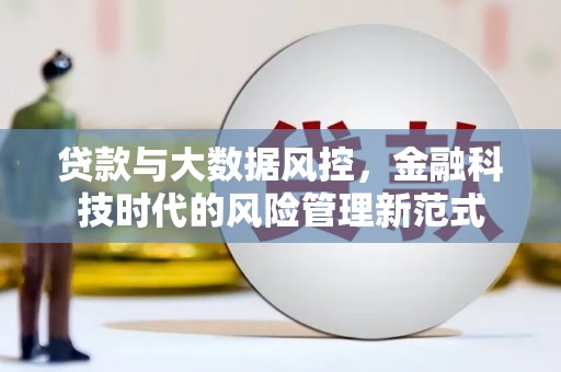 雾峰贷款与大数据风控，金融科技时代的风险管理新范式