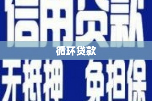 雾峰循环贷款