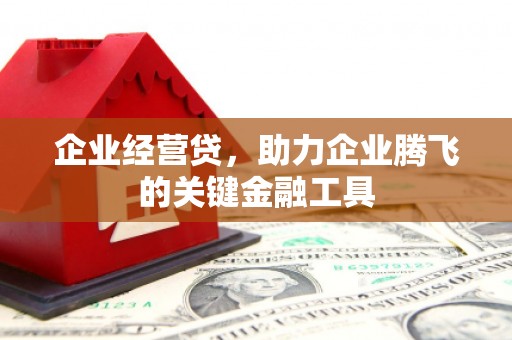雾峰企业经营贷，助力企业腾飞的关键金融工具