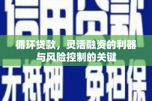 雾峰循环贷款，灵活融资的利器与风险控制的关键